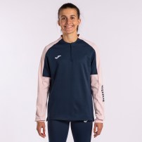 Спортивна куртка жіноча Joma ECO CHAMPIONSHIP Темно-синій/Світло-рожевий