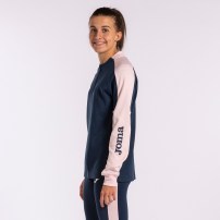 Спортивна куртка жіноча Joma ECO CHAMPIONSHIP Темно-синій/Світло-рожевий