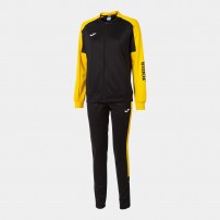 Спортивний костюм жіночий Joma ECO CHAMPIONSHIP Чорний/Жовтий