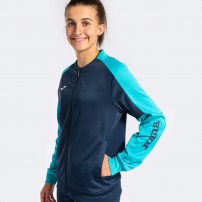 Спортивний костюм жіночий Joma ECO CHAMPIONSHIP Темно-синій/Бірюзовий