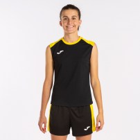 Волейбольна майка жіноча Joma ECO CHAMPIONSHIP Чорний/Жовтий