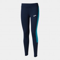 Спортивні штани (легінси) жіночі Joma ECO CHAMPIONSHIP Темно-синій/Бірюзовий