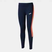 Спортивні штани (легінси) жіночі Joma ECO CHAMPIONSHIP Темно-синій/Кораловий