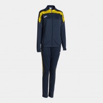 Спортивний костюм жіночий Joma CHAMPIONSHIP VIII Темно-синій/Жовтий