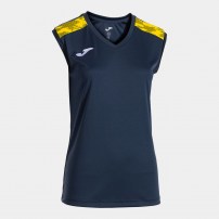 Волейбольна майка жіноча Joma CHAMPIONSHIP VIII Темно-синій/Жовтий