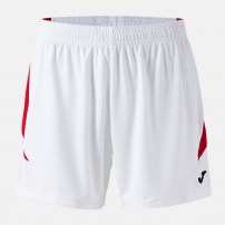 Волейбольні шорти жіночі Joma TOKIO II Білий/Червоний