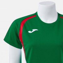 Волейбольна форма жіноча Joma CHAMPIONSHIP 20/TOKIO II Зелений/Червоний/Білий