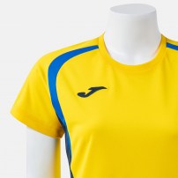 Волейбольна форма жіноча Joma CHAMPIONSHIP 20/TOKIO II Жовтий/Синій/Темно-синій
