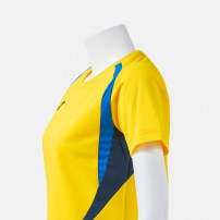 Волейбольна форма жіноча Joma CHAMPIONSHIP 20/TOKIO II Жовтий/Синій/Темно-синій