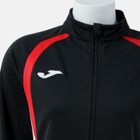 Спортивний костюм жіночий Joma CHAMPIONSHIP 20 Чорний/Червоний/Білий