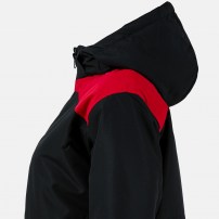 Куртка жіноча Joma TRIVOR II Чорний/Червоний