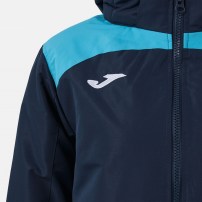 Куртка жіноча Joma TRIVOR II Темно-синій/Бірюзовий
