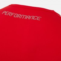 Компресійна футболка Macron PERFORMANCE SHORT-SLEEVES TOP Червоний