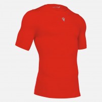 Компресійна футболка Macron PERFORMANCE SHORT-SLEEVES TOP Червоний
