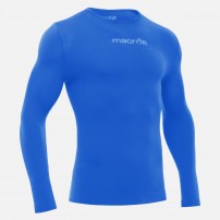  Компресійна футболка Macron PERFORMANCE LONG-SLEEVES TOP Синій