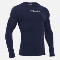  Компресійна футболка Macron PERFORMANCE LONG-SLEEVES TOP Темно-синій