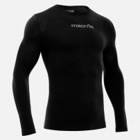  Компресійна футболка Macron PERFORMANCE LONG-SLEEVES TOP Чорний