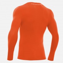  Компресійна футболка Macron PERFORMANCE LONG-SLEEVES TOP Помаранчевий