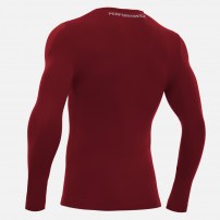 Компресійна футболка Macron PERFORMANCE LONG-SLEEVES TOP Бордовий