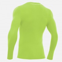  Компресійна футболка Macron PERFORMANCE LONG-SLEEVES TOP Світло-жовтий