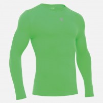 Компресійна футболка Macron PERFORMANCE LONG-SLEEVES TOP Світло-зелений