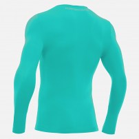  Компресійна футболка Macron PERFORMANCE LONG-SLEEVES TOP Бірюзовий