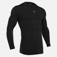 Компресійна футболка Macron PERFORMANCE TURTLE NECK TOP Чорний
