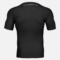 Компресійна футболка Macron PERFORMANCE ++ SHORT-SLEEVES TOP Чорний