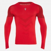 Компресійна футболка Macron PERFORMANCE ++ LONG -SLEEVES TOP Червоний