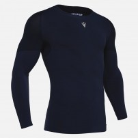 Компресійна футболка Macron PERFORMANCE ++ LONG -SLEEVES TOP Темно-синій