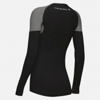 Компресійна футболка Macron PERFORMANCE ++ COMPRESSION TOP LONG SLEEVES Чорний