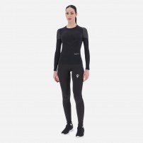 Компресійна футболка Macron PERFORMANCE ++ COMPRESSION TOP LONG SLEEVES Чорний