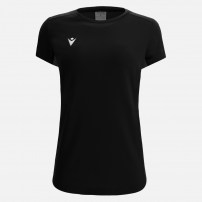 Футболка жіноча Macron LUTE Чорний/Антрацит