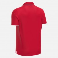 Поло Macron DRACO HERO Червоний/Білий