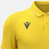 Поло Macron DRACO HERO Жовтий/Білий