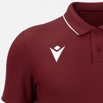 Поло Macron DRACO HERO Бордовий/Білий