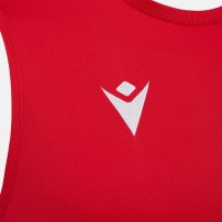 Волейбольна форма чоловіча Macron KESIL/BISMUTH HERO Червоний/Чорний