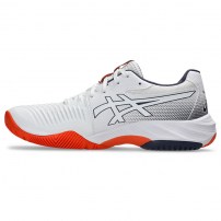 Волейбольні кросівки чоловічі Asics NETBURNER BALLISTIC FF 3 White/Indigo fog
