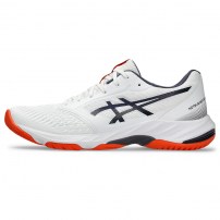 Волейбольні кросівки чоловічі Asics NETBURNER BALLISTIC FF 3 White/Indigo fog