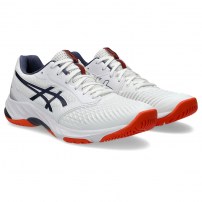 Волейбольні кросівки чоловічі Asics NETBURNER BALLISTIC FF 3 White/Indigo fog