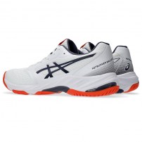 Волейбольні кросівки чоловічі Asics NETBURNER BALLISTIC FF 3 White/Indigo fog
