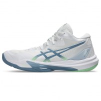 Волейбольні кросівки чоловічі Asics SKY ELITE FF MT 3 White/Saba blue