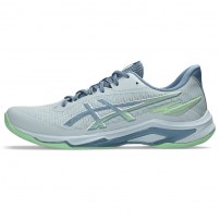 Волейбольні кросівки чоловічі Asics NETBURNER BALLISTIC FF 4 Cool grey/Saba blue