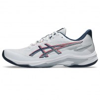 Волейбольні кросівки чоловічі Asics NETBURNER BALLISTIC FF 4 White/Mako blue