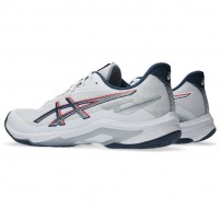 Волейбольні кросівки чоловічі Asics NETBURNER BALLISTIC FF 4 White/Mako blue