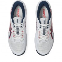 Волейбольні кросівки чоловічі Asics NETBURNER BALLISTIC FF 4 White/Mako blue