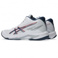 Волейбольні кросівки чоловічі Asics NETBURNER BALLISTIC FF MT 4 White/Mako blue
