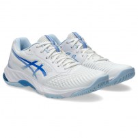 Волейбольні кросівки жіночі Asics NETBURNER BALLISTIC FF 3 White/Blue coast
