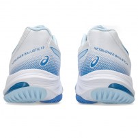 Волейбольні кросівки жіночі Asics NETBURNER BALLISTIC FF 3 White/Blue coast