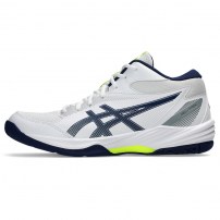 Волейбольні кросівки чоловічі Asics GEL-TASK MT 4 White/Blue expanse